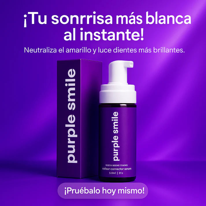 PURPLE SMILE: ¡El Secreto para una Sonrisa más Blanca al Instante!