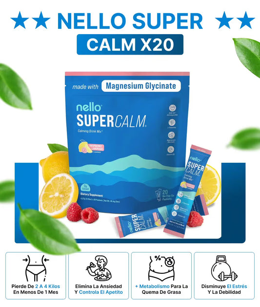 NELLO SUPERCALM x 20unds con ASHWAGANDHA y SIN AZUCAR