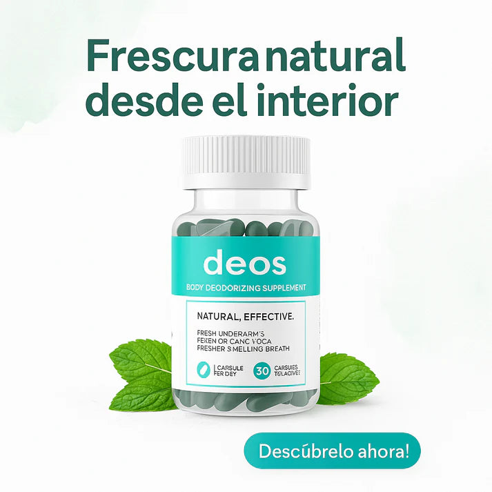 DEOS® Desodorizante Corporal Interno